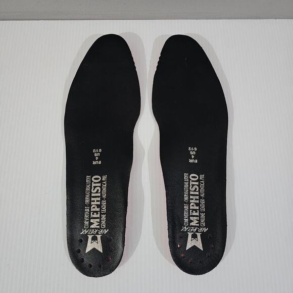 NEW Mephisto Salka Loafer 6.5 Gold Snake Print Leather Chunky Lug Sole Slip On - Picture 9 of 13